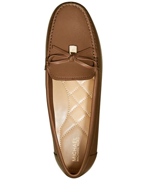 michael kors women's juliette moccasin loafer flats|michael kors women's loafers.